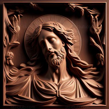 3D model st jesus (STL)